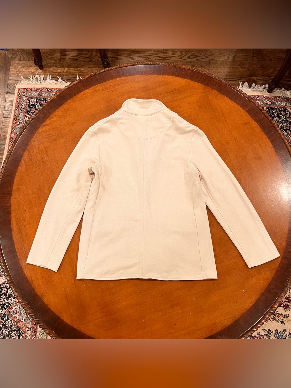 NWT American Eagle Aerie Fleece Blazer Cake Batter Small Oversized Longer Length - Picture 6 of 16